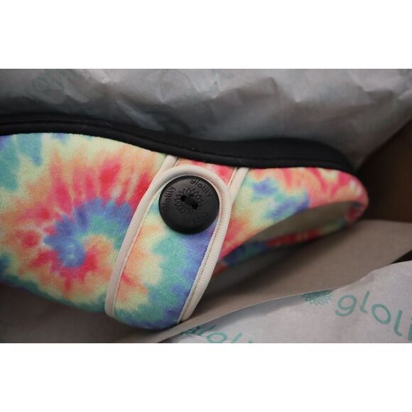 Glolily WMN Sz 9M Tie Dye Mia Faux Shearling Lined Indoor/Outdoor Comfy Slippers - Picture 12 of 15
